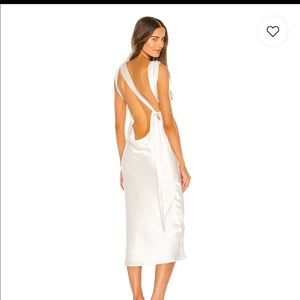 The Bar Max Dress in Blanc